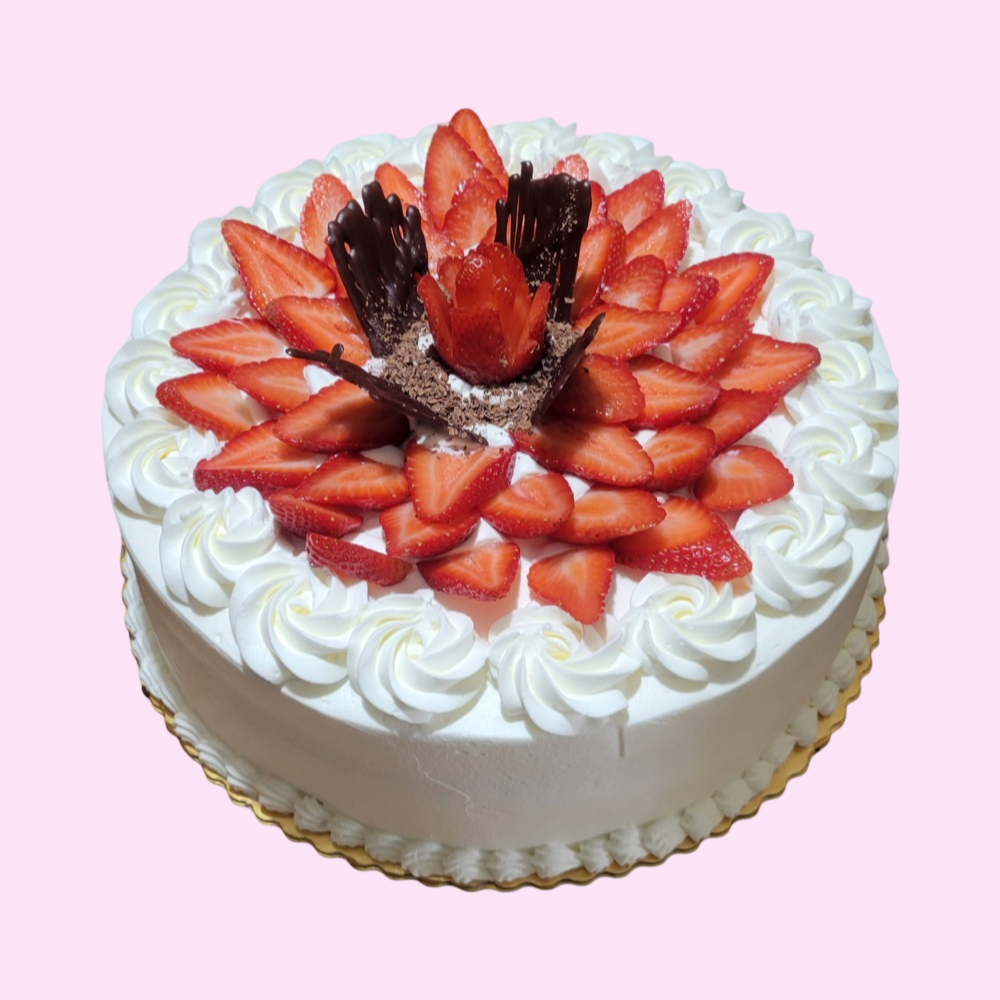 Strawberry Vanilla Cake